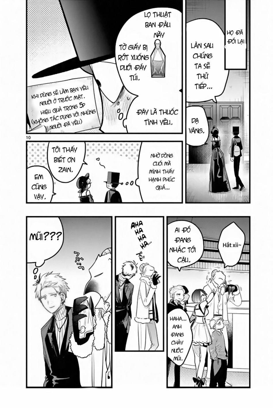 Shinigami Bocchan To Kuro Maid 163 trang 10