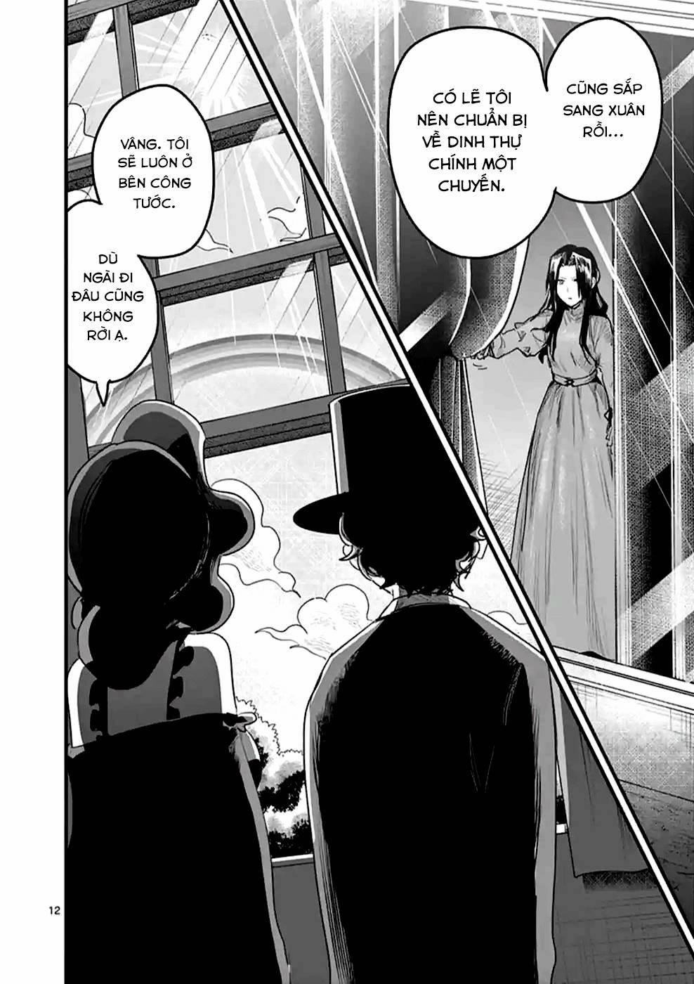 Shinigami Bocchan To Kuro Maid 171 trang 13