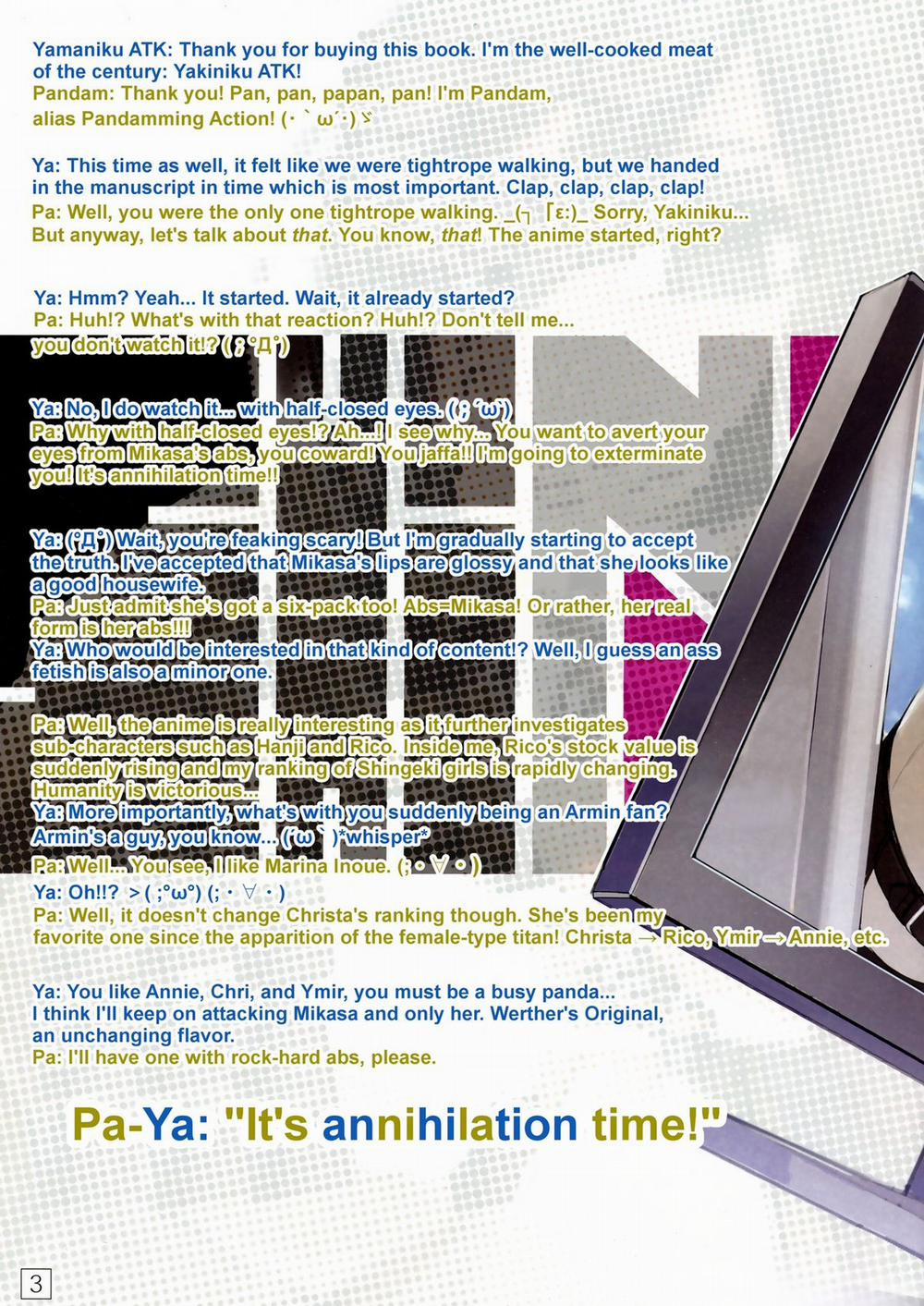 Shinigeki vol 4 (Attack on Titan) Oneshot trang 2