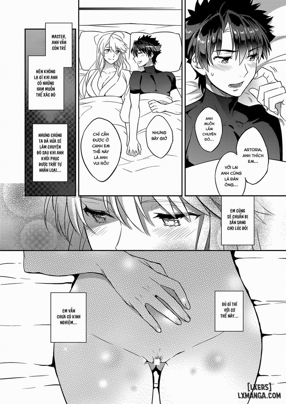 Shinjite Okuridashita Artoria ga NTRreru nante Oneshot trang 2