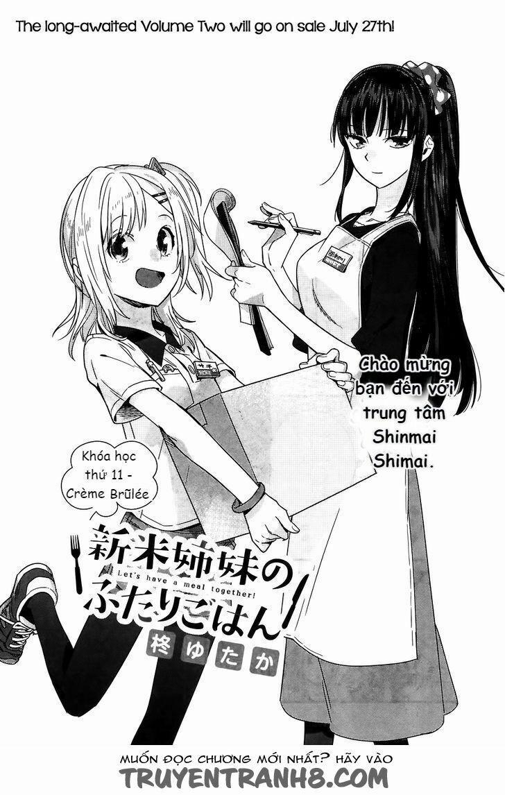 Shinmai Shimai No Futari Gohan 11 trang 3