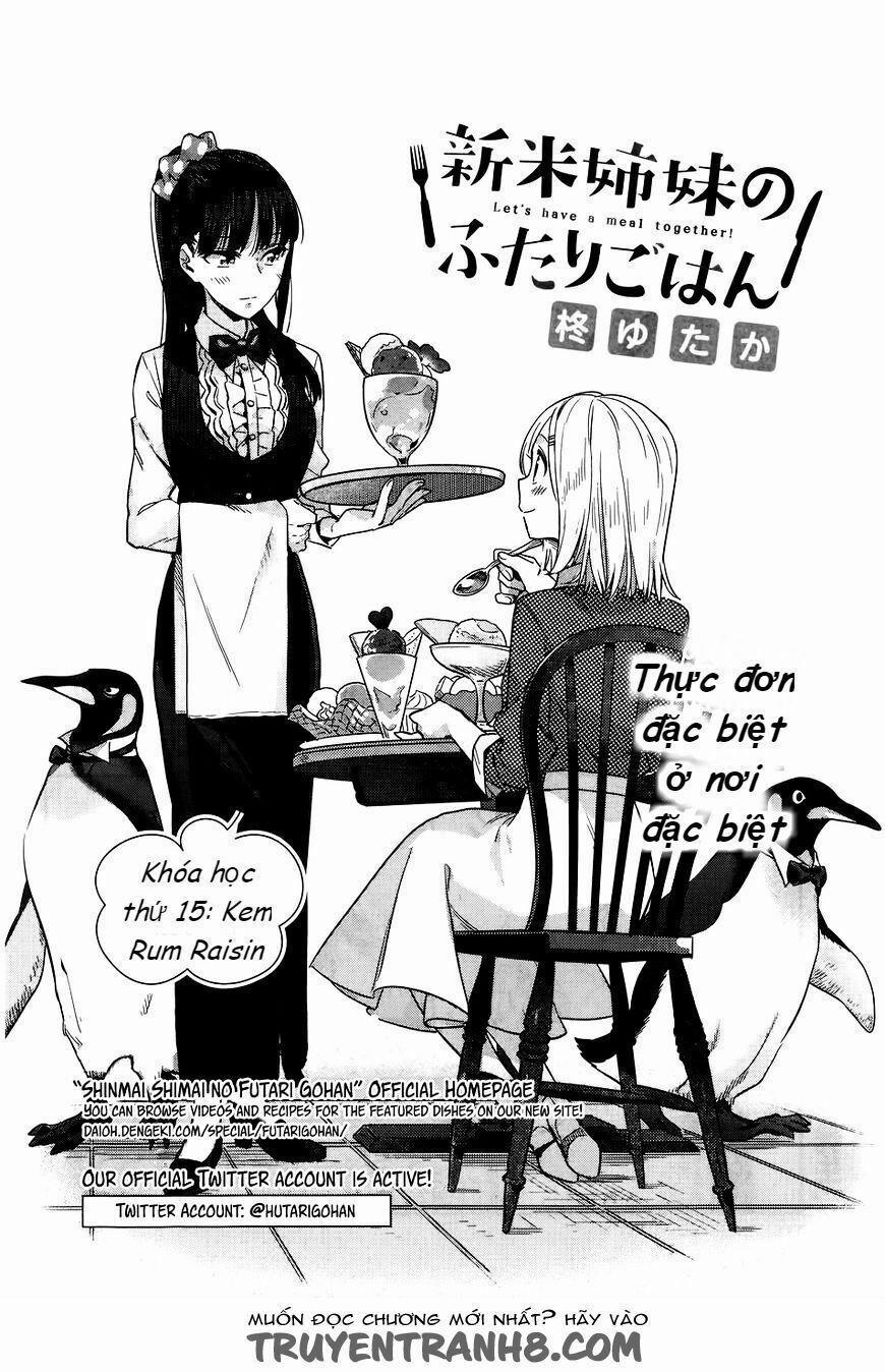 Shinmai Shimai No Futari Gohan 15 trang 1