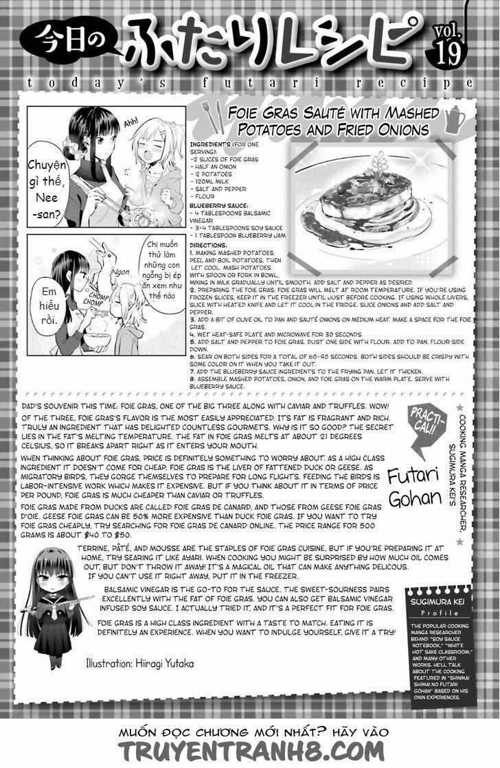 Shinmai Shimai No Futari Gohan 19 trang 22