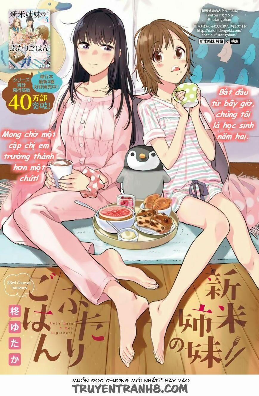Shinmai Shimai No Futari Gohan 23 trang 1