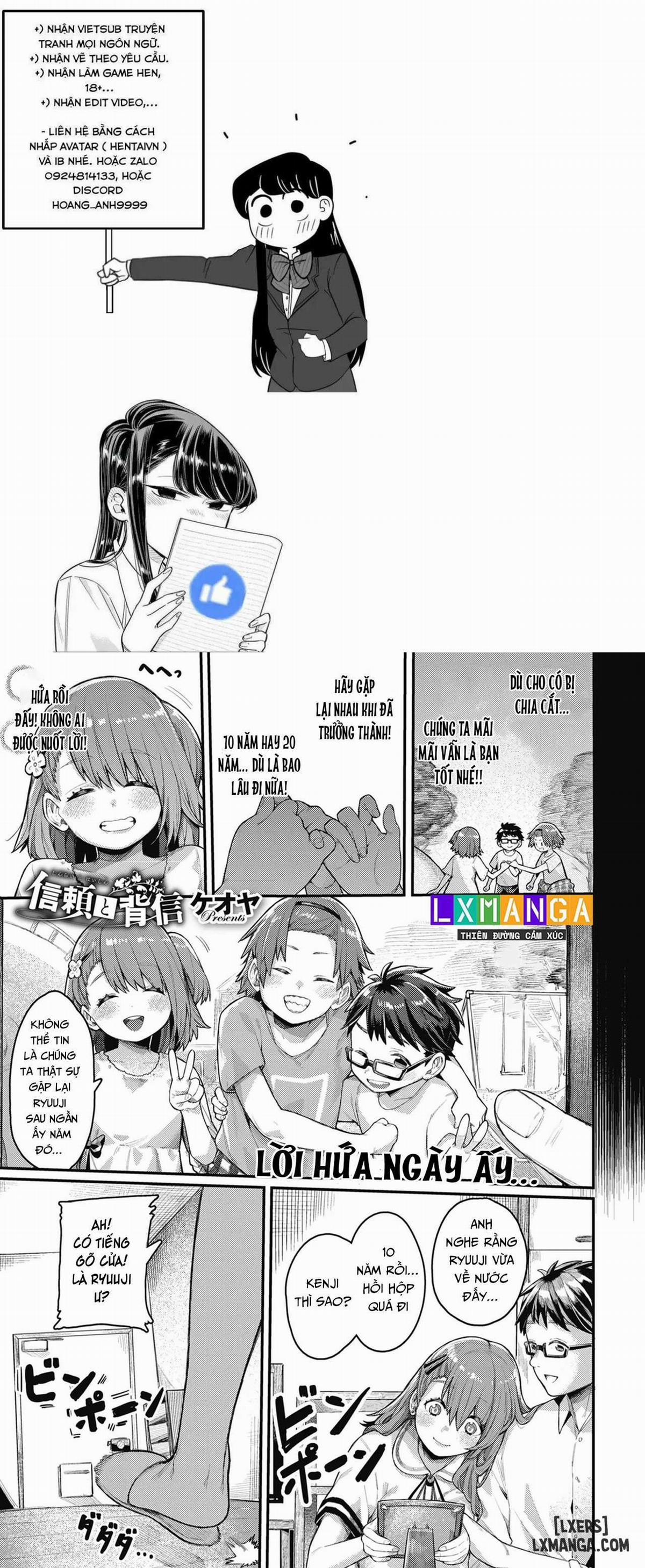 Shinrai to Haishin 1 trang 0