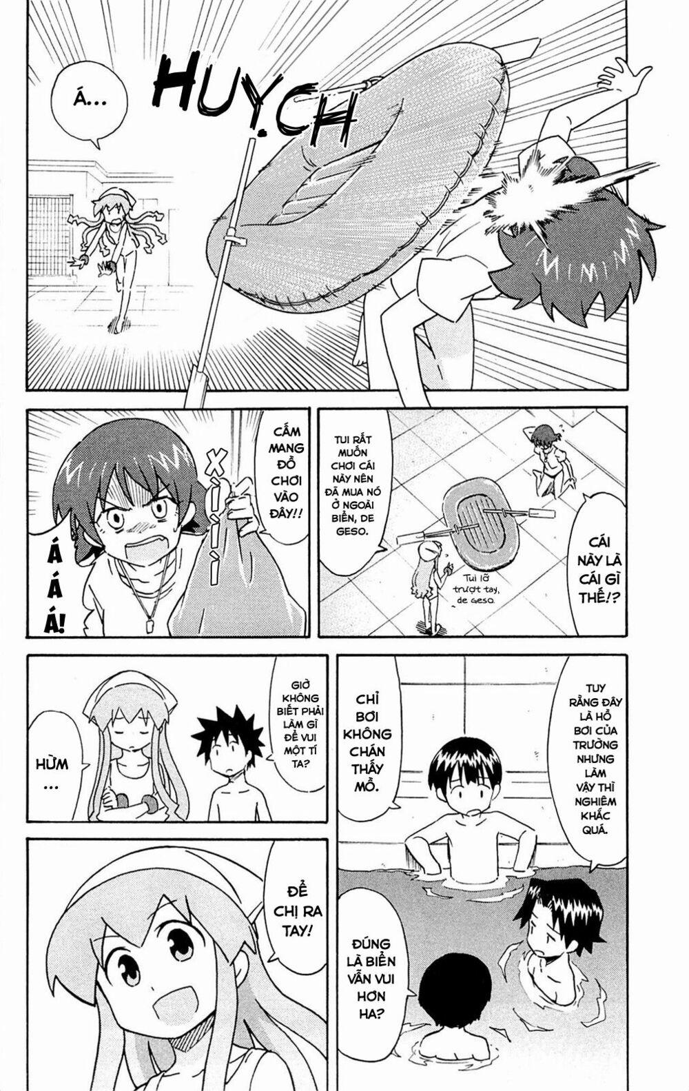 Shinryaku! Ika Musume 0 Hồ bơi trong trường hả? trang 4