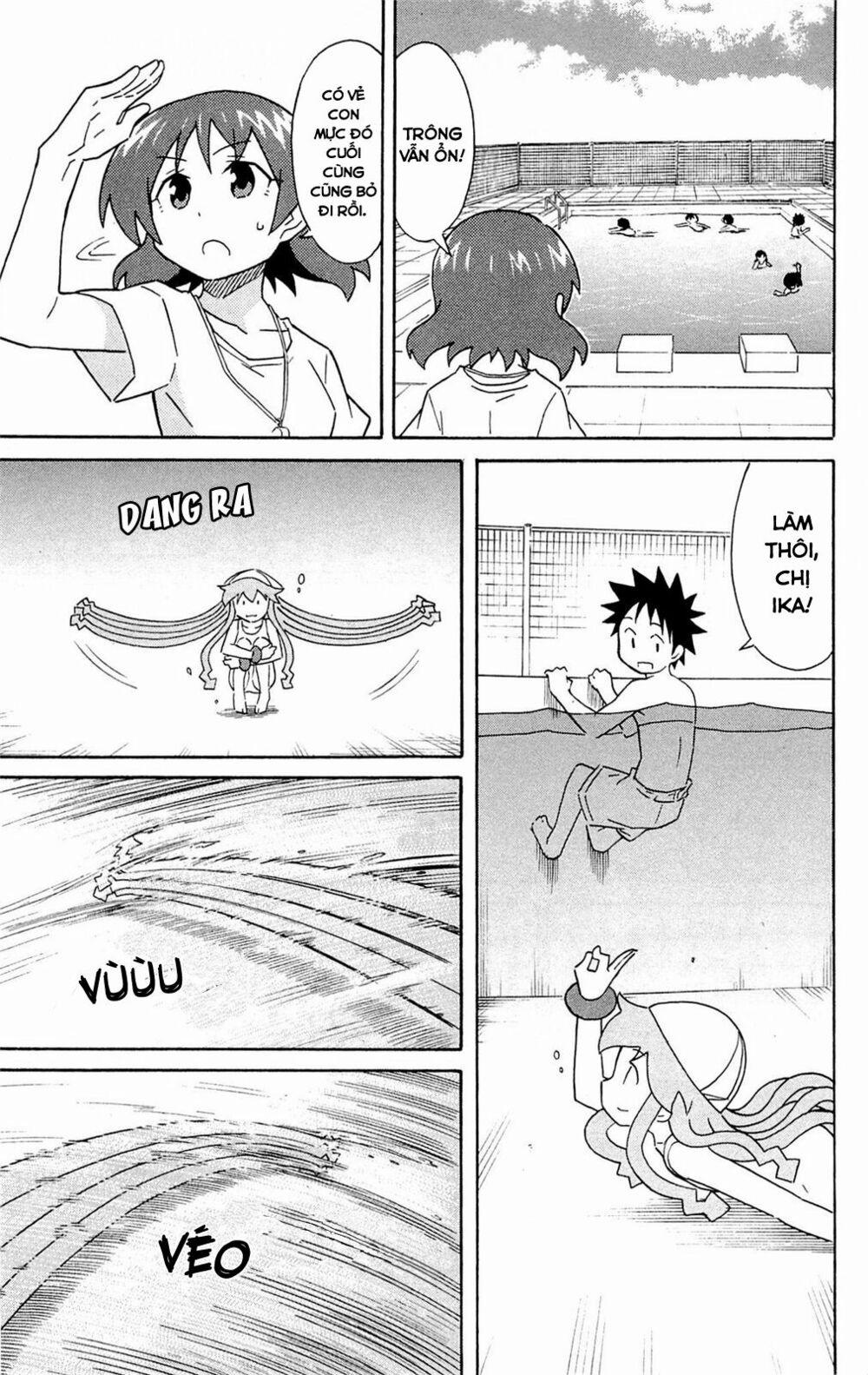 Shinryaku! Ika Musume 0 Hồ bơi trong trường hả? trang 5