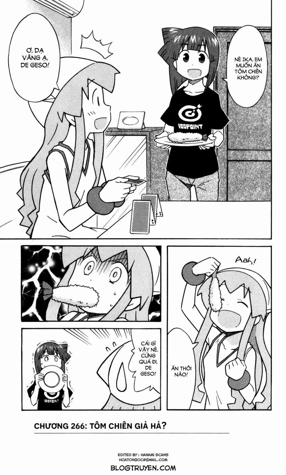 Shinryaku! Ika Musume 0 Tôm chiên giả hả? trang 1