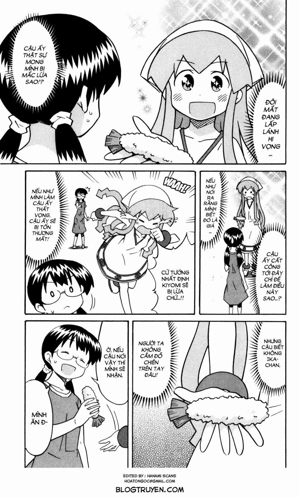 Shinryaku! Ika Musume 0 Tôm chiên giả hả? trang 5