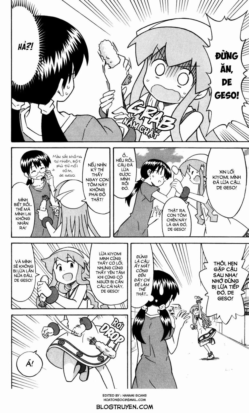 Shinryaku! Ika Musume 0 Tôm chiên giả hả? trang 6