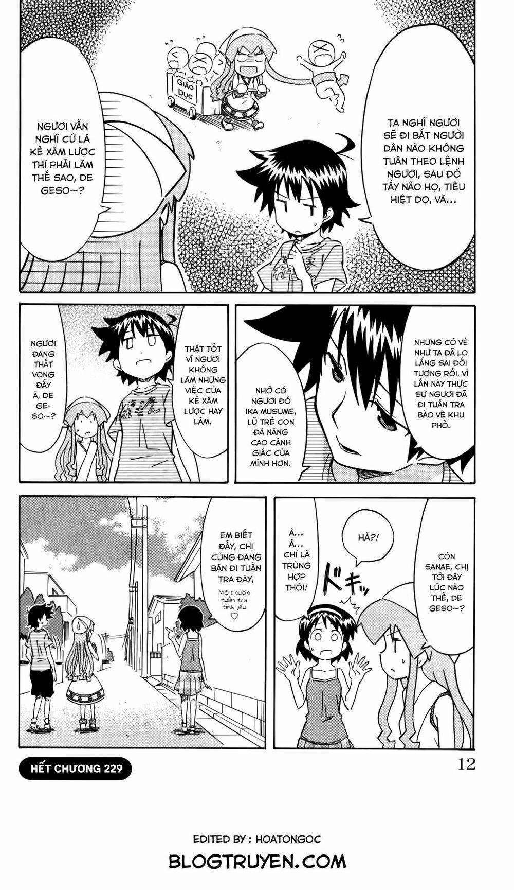 Shinryaku! Ika Musume 229 trang 12