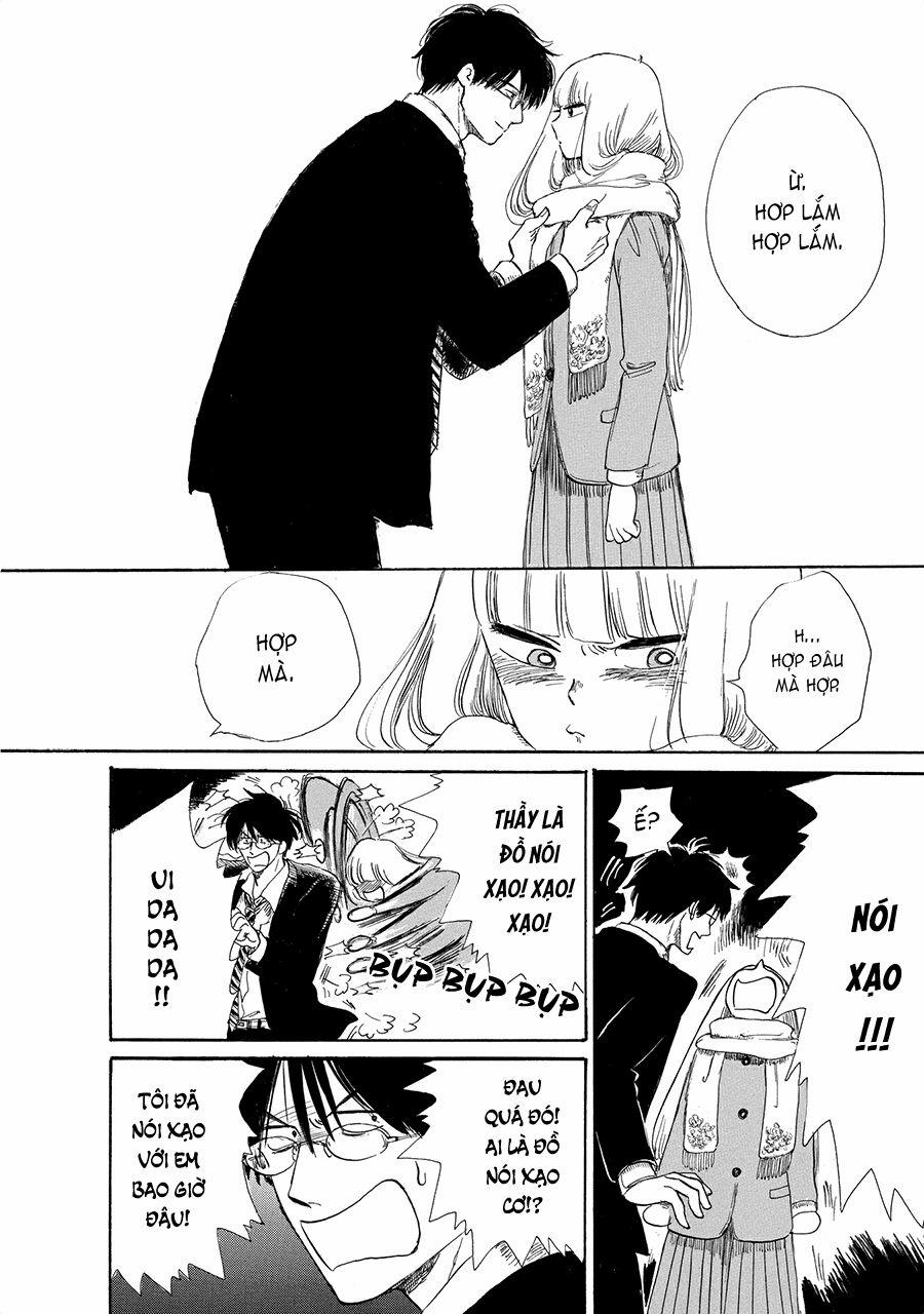 Shiota-Sensei To Amai-Chan 0 Valentine trắng trang 11