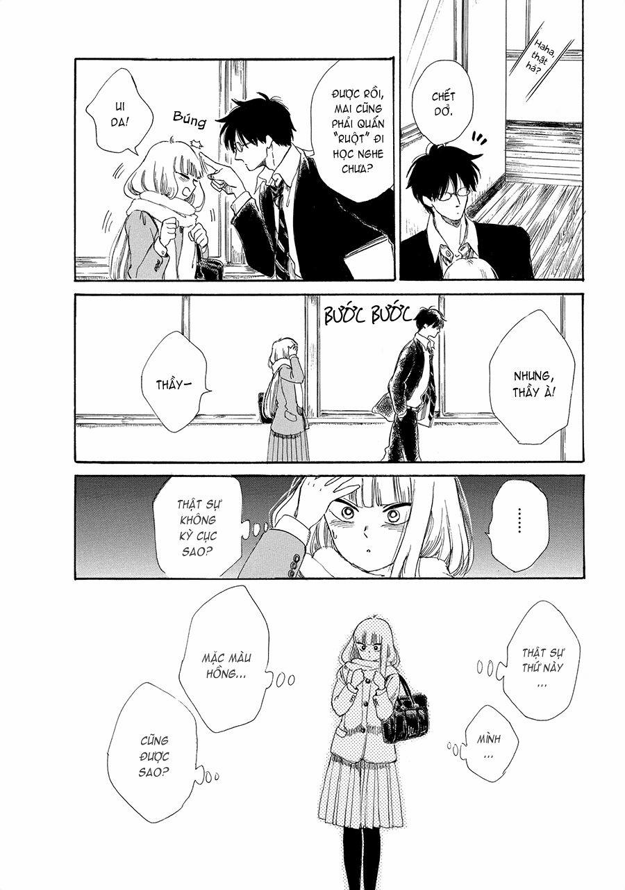 Shiota-Sensei To Amai-Chan 0 Valentine trắng trang 21