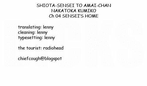 Shiota-Sensei To Amai-Chan 4 trang 13