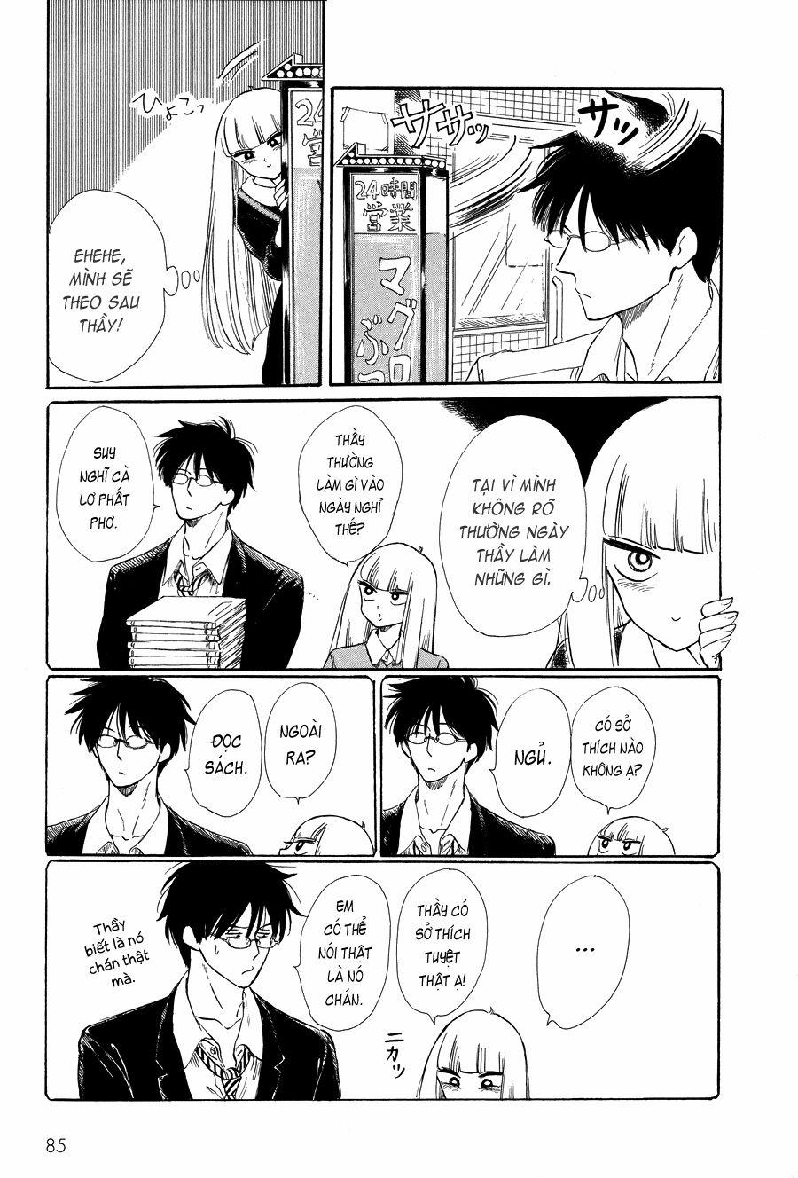Shiota-Sensei To Amai-Chan 6 trang 3