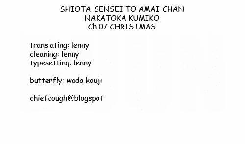 Shiota-Sensei To Amai-Chan 7 trang 14