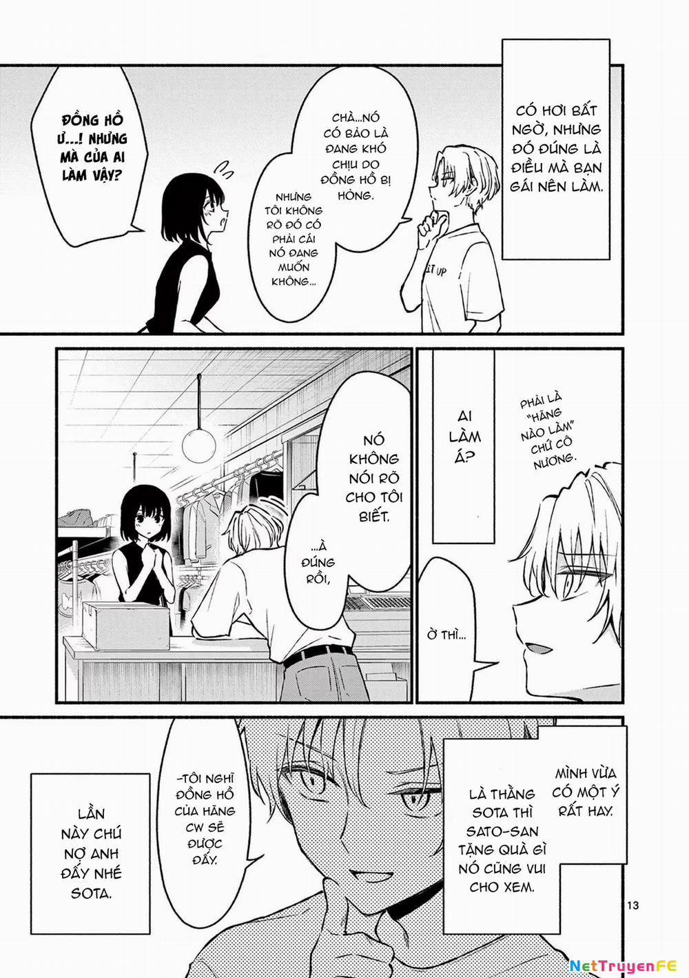 Shiotaiou No Sato-San Ga Ore Ni Dake Amai 35 trang 14