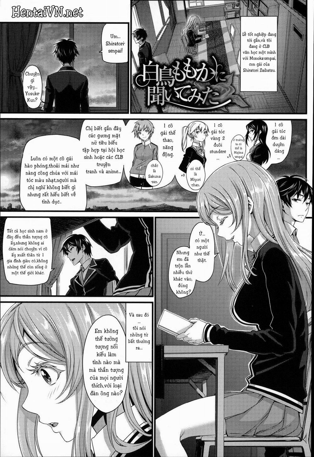 Shiratori Momoka ni Kiitemita Oneshot trang 1