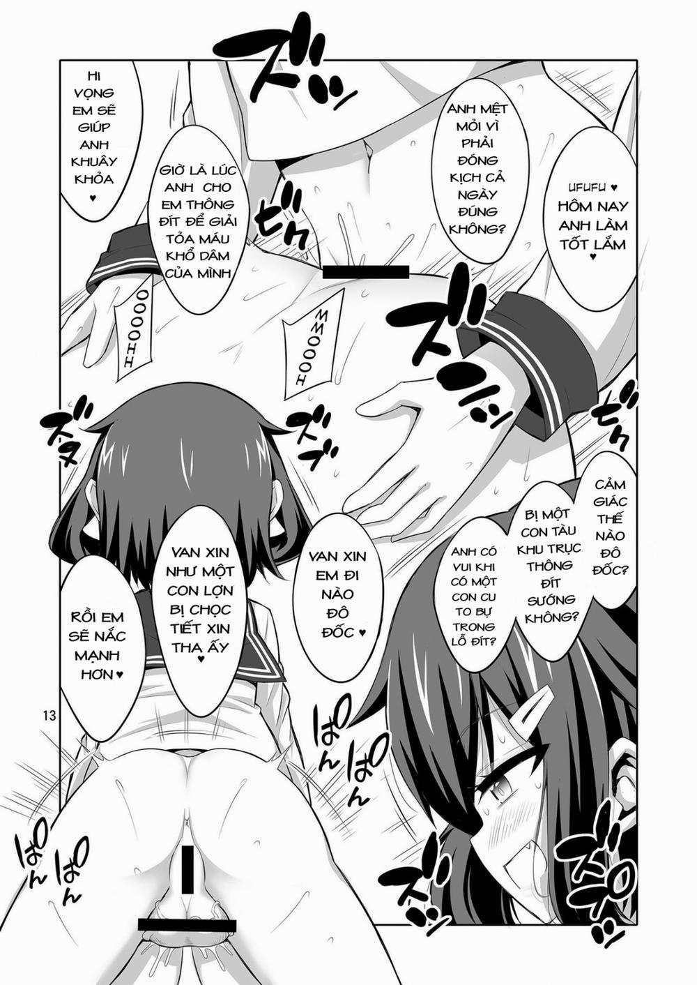 Shireikan Futanari Ikazuchi-sama ni Okasarete minai? (Kantai Collection) Oneshot trang 12