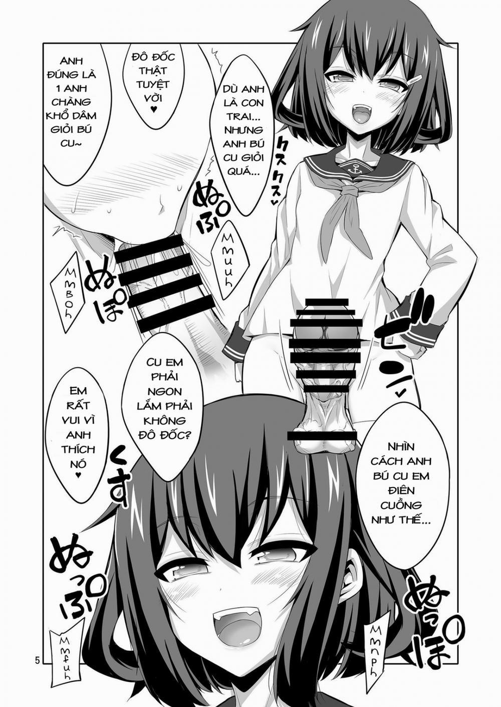 Shireikan Futanari Ikazuchi-sama ni Okasarete minai? (Kantai Collection) Oneshot trang 4