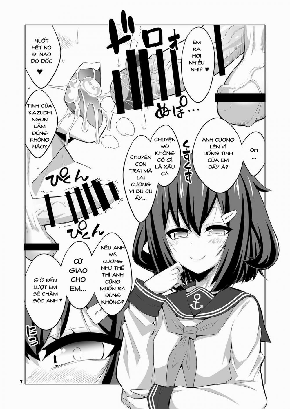 Shireikan Futanari Ikazuchi-sama ni Okasarete minai? (Kantai Collection) Oneshot trang 6