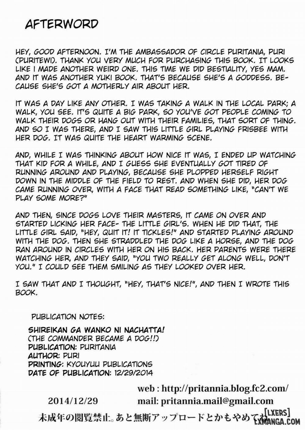 Shireikan Ga Wanko Ni Nacchatta Oneshot trang 16