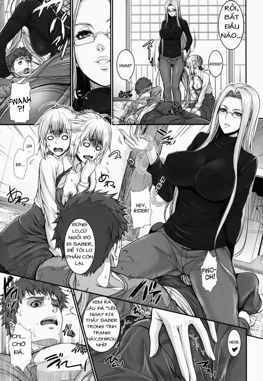 Shirou-Kun Harem!! Servant Hen (Fate Hollow Ataraxia, Fate Stay Night) Oneshot trang 7