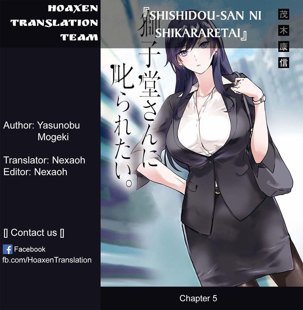 Shishidou-San Ni Shikararetai 5 trang 0