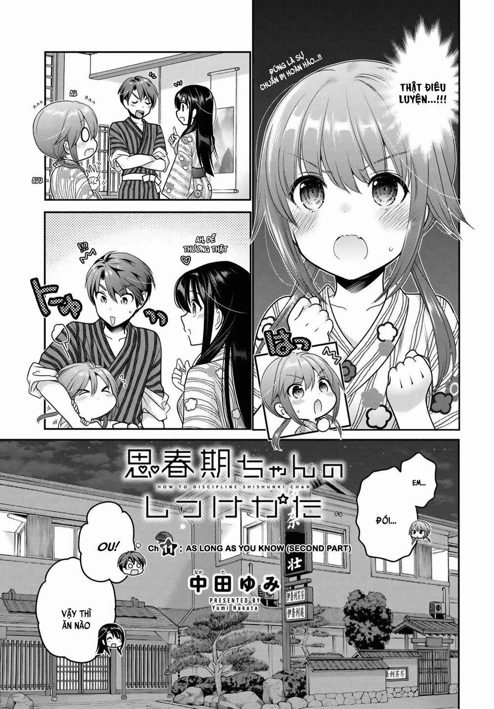 Shishunki-Chan No Shitsukekata 11 trang 4