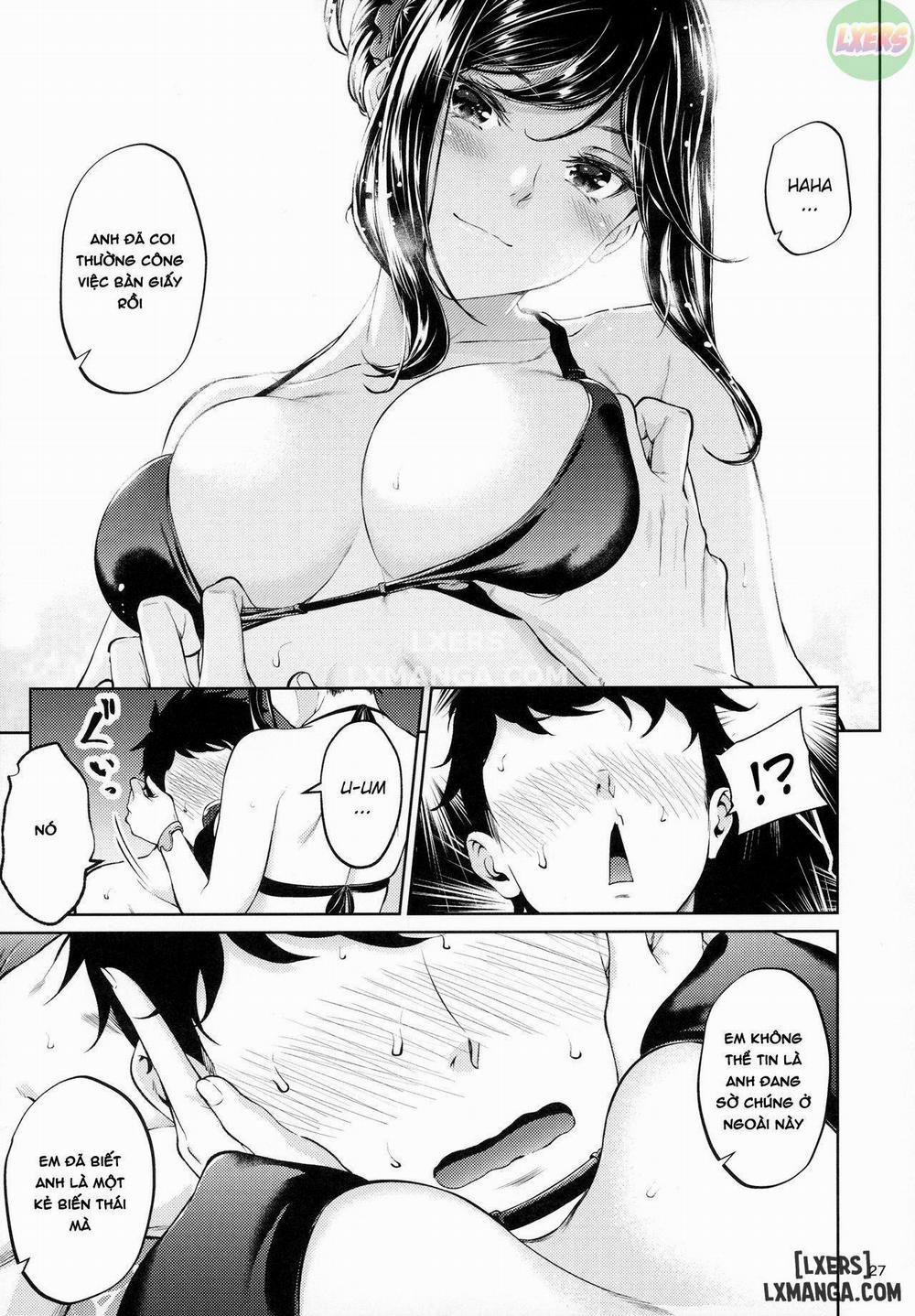 Shokuba no Senpai Oneshot trang 25