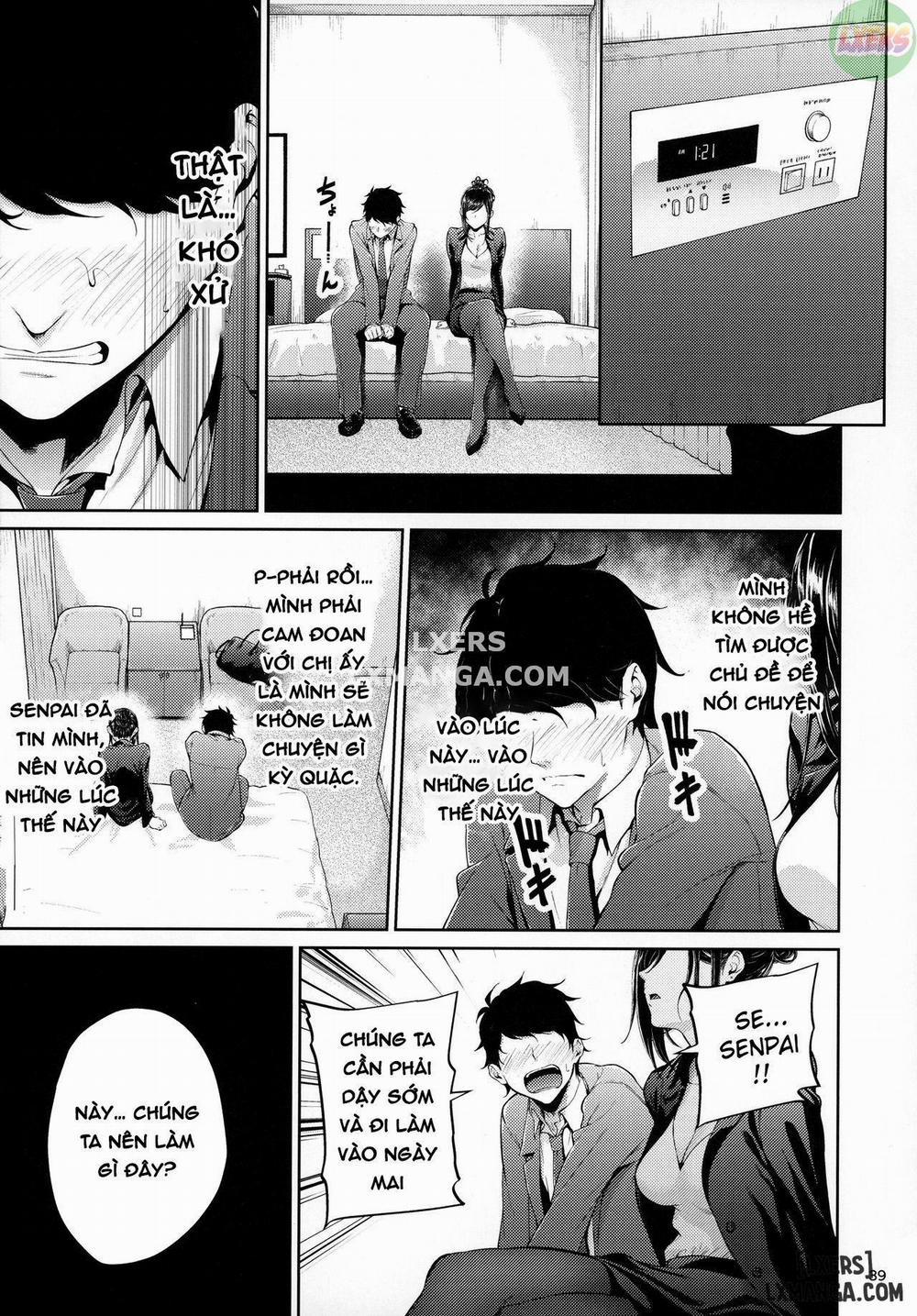 Shokuba no Senpai Oneshot trang 37