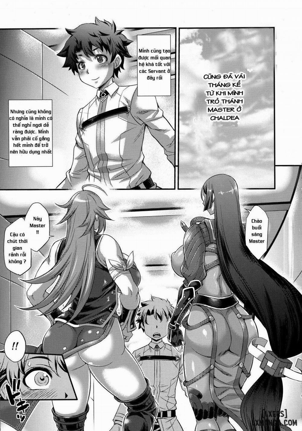 Shota Master to Futanari Chaldeax Oneshot trang 2