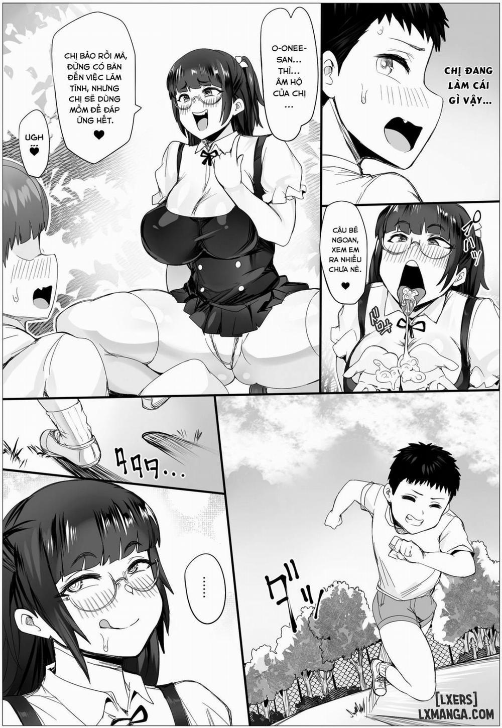 Shota no Ochinchin ga Daisuki na Kinjo no Onee-chan! Oneshot trang 5