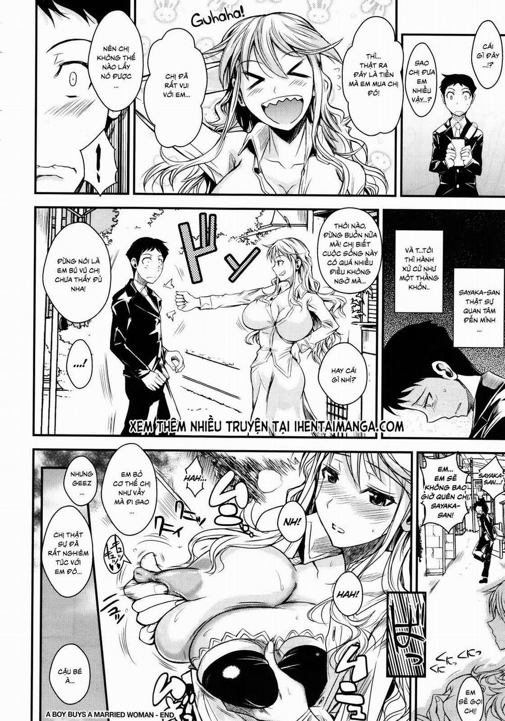 Shounen, Hitozuma wo Kau Oneshot trang 26