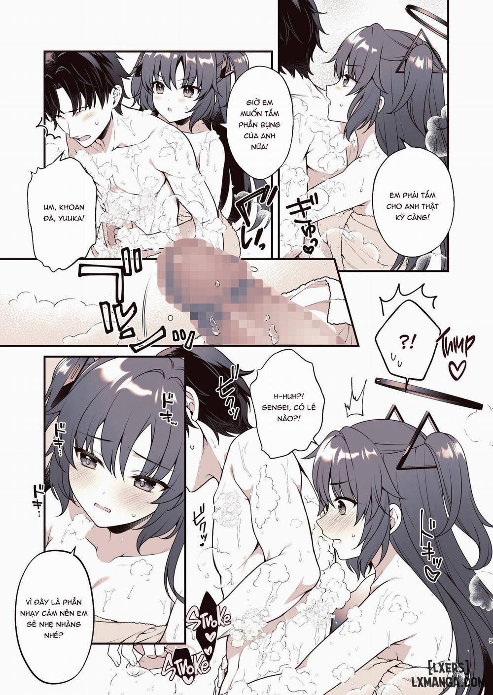 Shower de Yuuka to | Shower Time With Yuuka! Oneshot trang 7