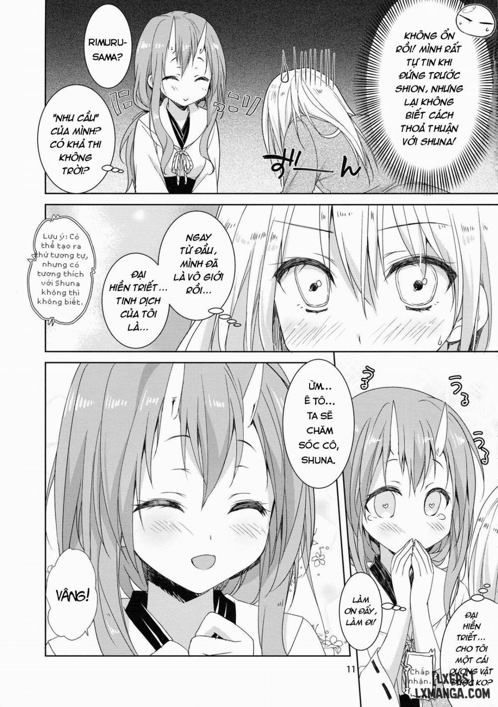 Shuna wa Rimuru-sama no Kodomo ga Hoshi no desu Oneshot trang 10