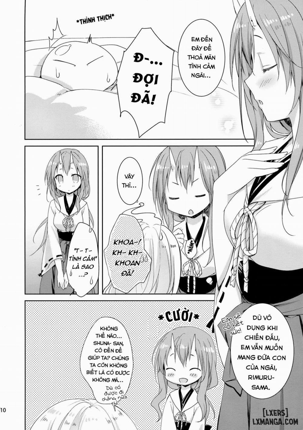 Shuna wa Rimuru-sama no Kodomo ga Hoshi no desu Oneshot trang 9