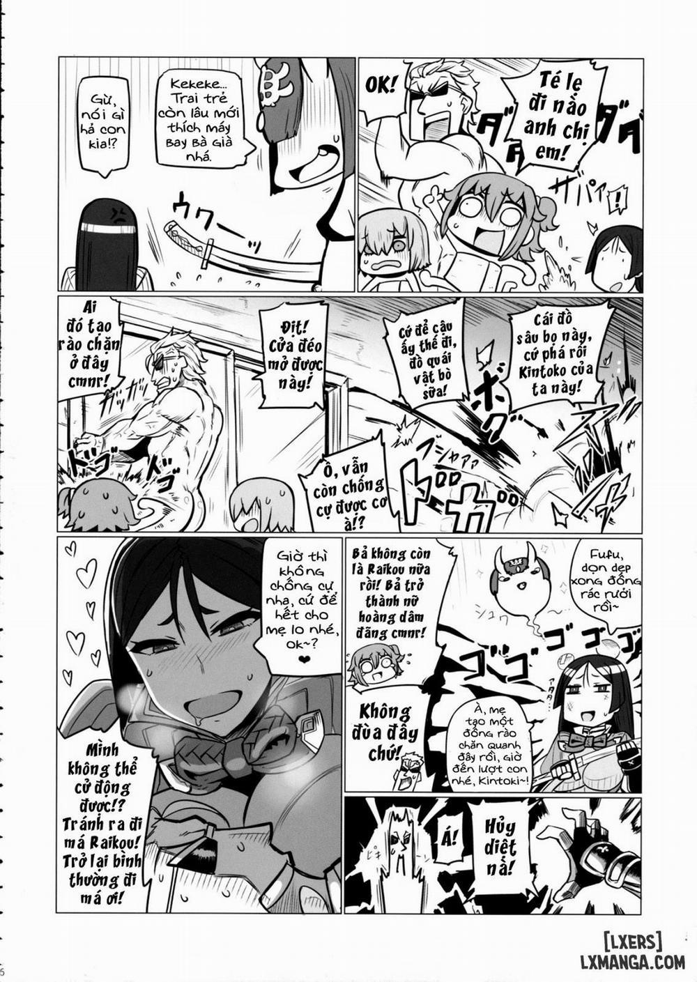 Shuten to Raikou no Yukemuri Daisakusen Oneshot trang 4