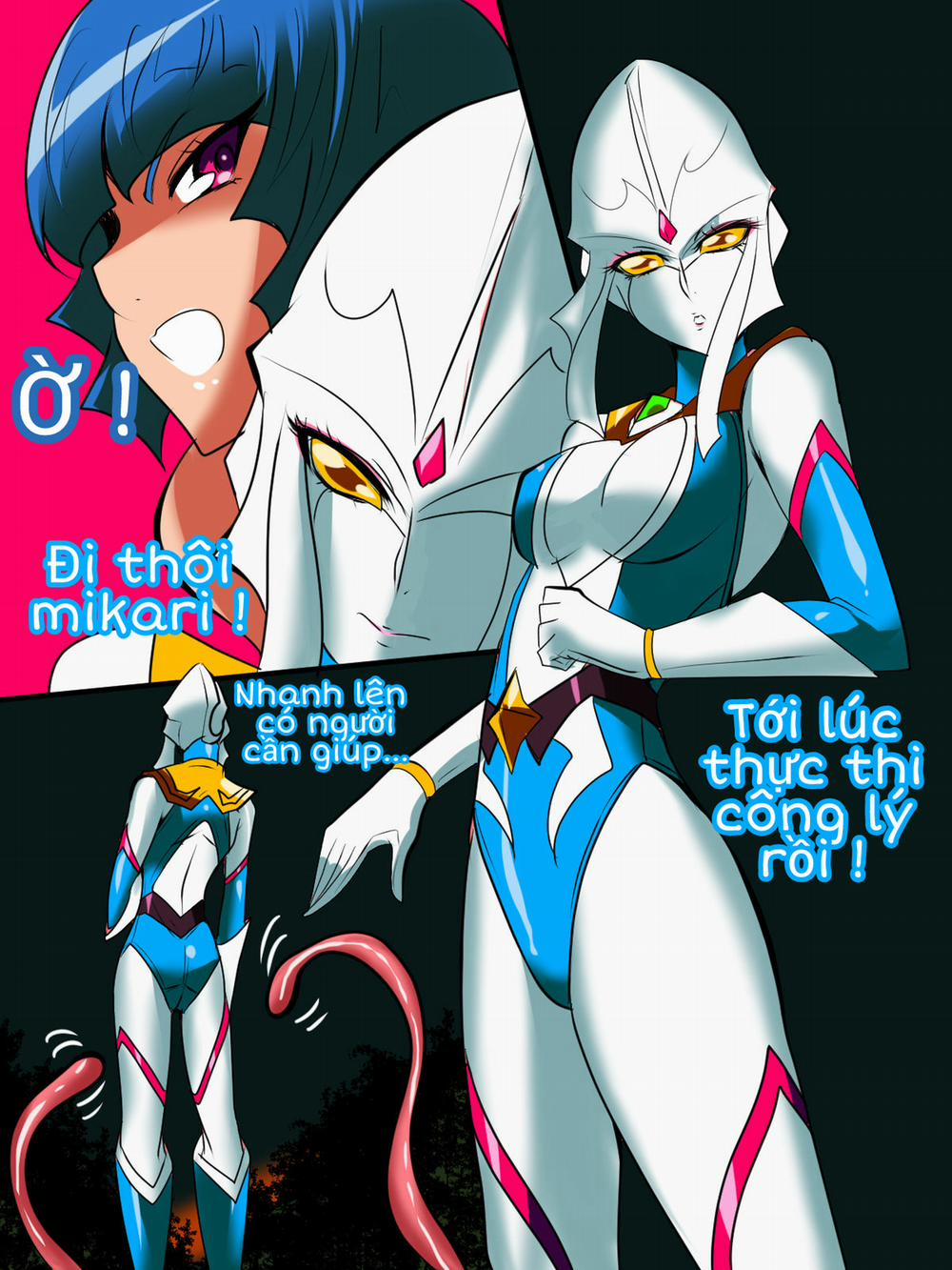 Siêu nhân điện quang (Ultraman) 0 Trả thù trang 7