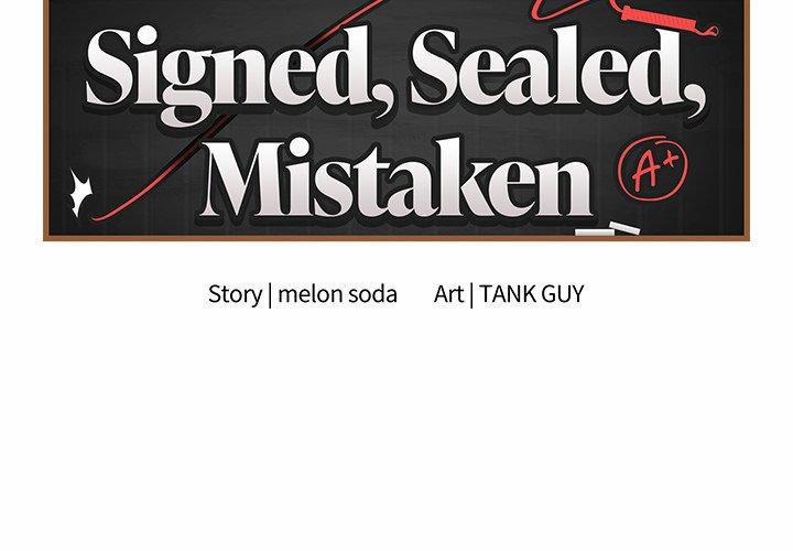 Signed, Sealed, Mistaken 16 trang 1