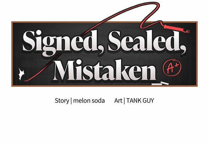 Signed, Sealed, Mistaken 19 trang 1