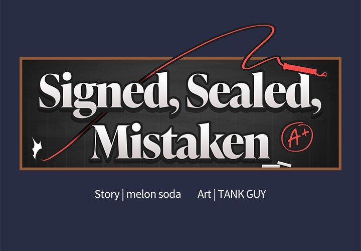 Signed, Sealed, Mistaken 24 trang 1