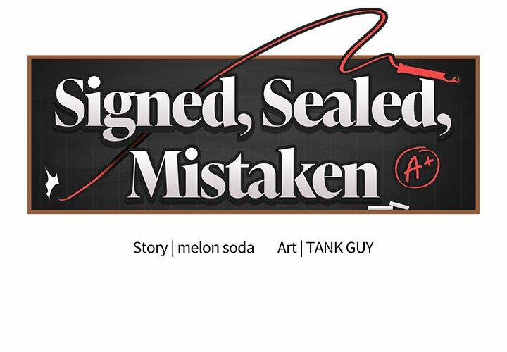 Signed, Sealed, Mistaken 26 trang 1