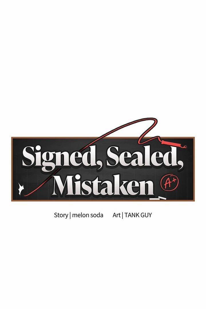 Signed, Sealed, Mistaken 5 trang 0