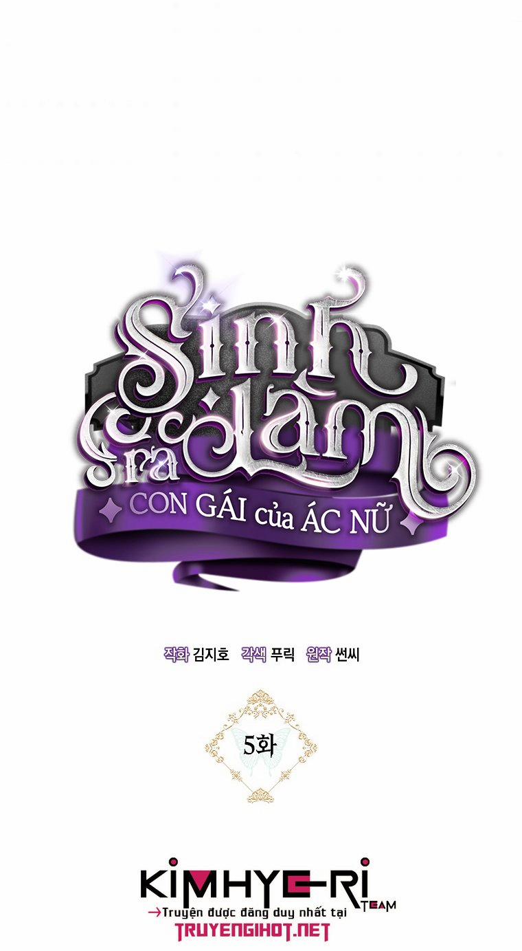 Sinh Ra Là Con Gái Của Ác Nữ 5 trang 1