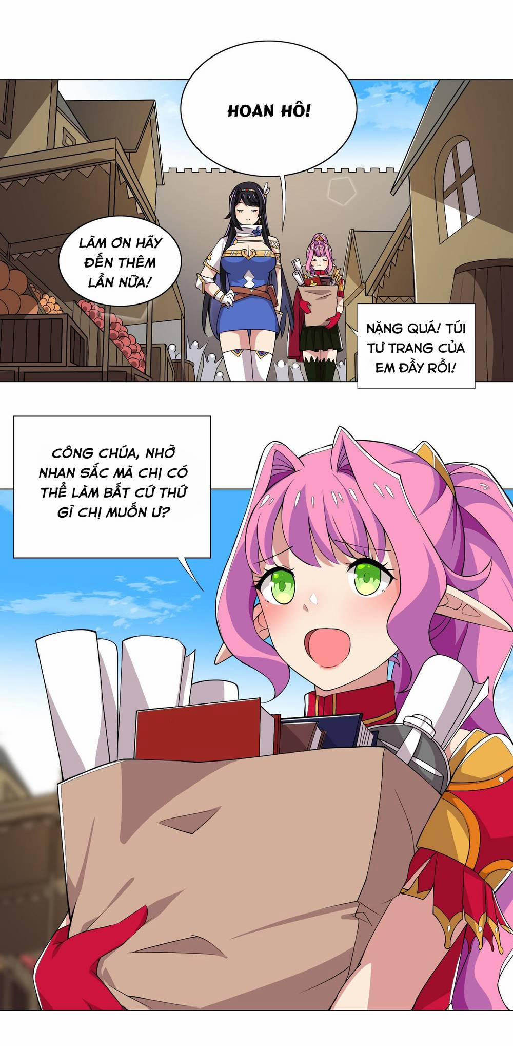 Số Phận Bắt Buộc Tôi Làm Công Chúa Siêu May Mắn 13 trang 13