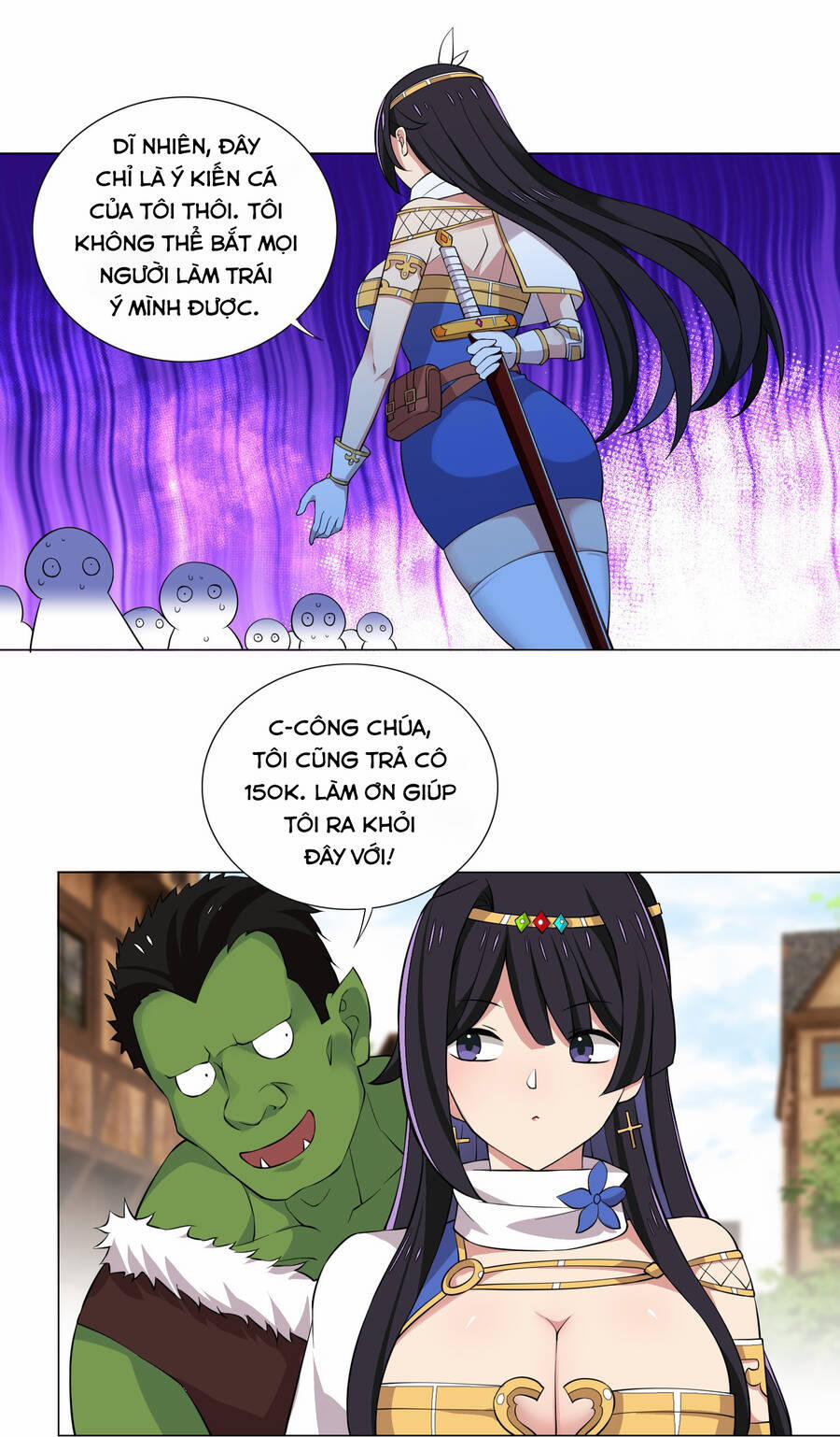 Số Phận Bắt Buộc Tôi Làm Công Chúa Siêu May Mắn 26 trang 13