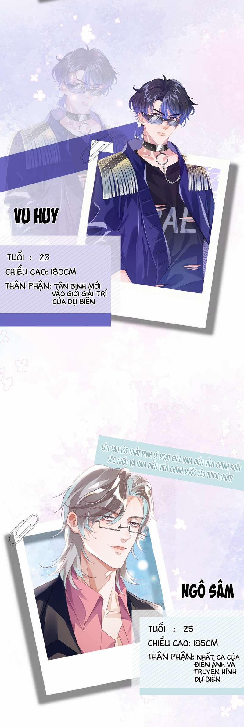 Sổ Tay Công Lược Ảnh Đế Văn Án 1 trang 2