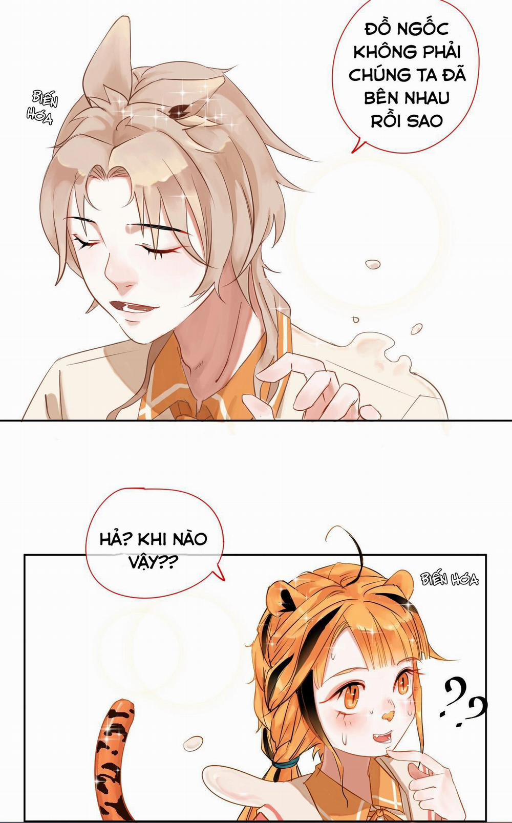 Sổ Tay Tình Yêu Của Sói Và Hổ 1 trang 2