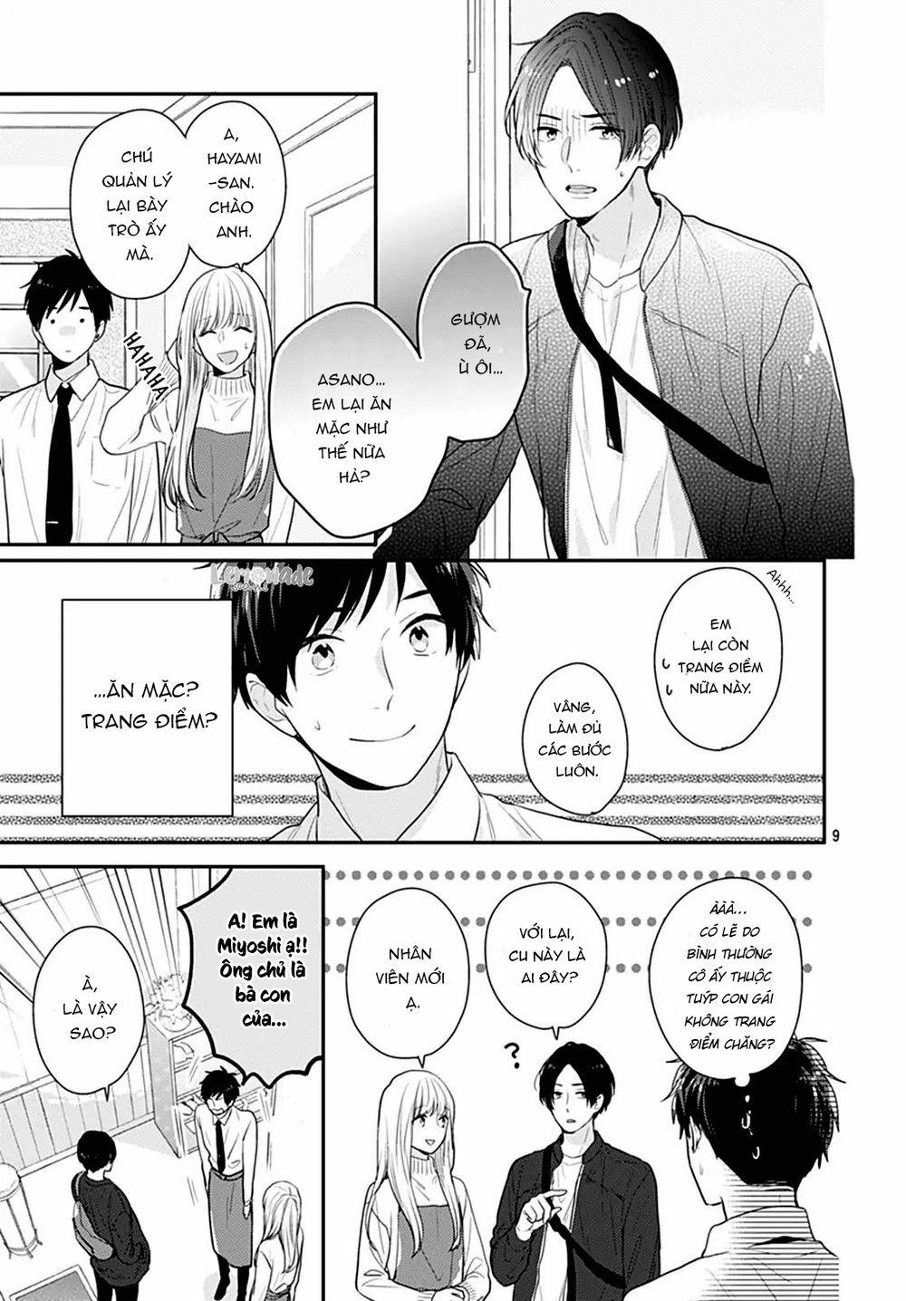 Soko No Koisuru Baitosho-Kun 1 trang 11